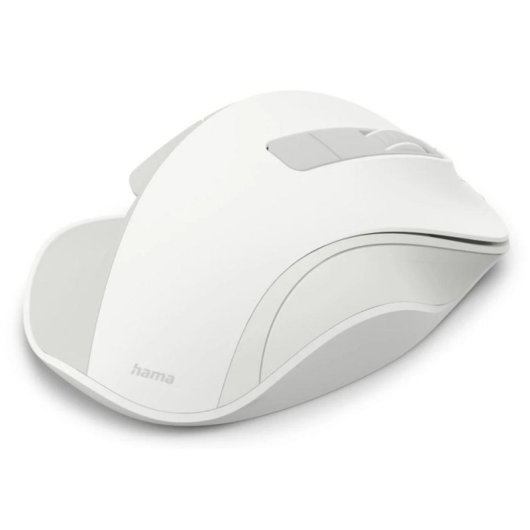Ratón Hama WM-500 Inalámbrico RF 1600 DPI Blanco Recargable Silencioso