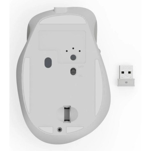 Ratón Hama WM-500 Inalámbrico RF 1600 DPI Blanco Recargable Silencioso
