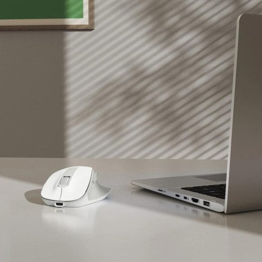 Ratón Hama WM-500 Inalámbrico RF 1600 DPI Blanco Recargable Silencioso