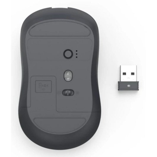 Maus Hama WM-200 Wireless 1600DPI Schwarz Silent Click USB-C Ambidextrous