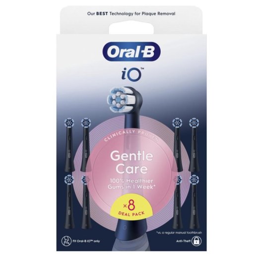 Aufsteckbürste Oral-B iO RB SBF 8 FBNLSENOR 8 Einheiten Multicolor