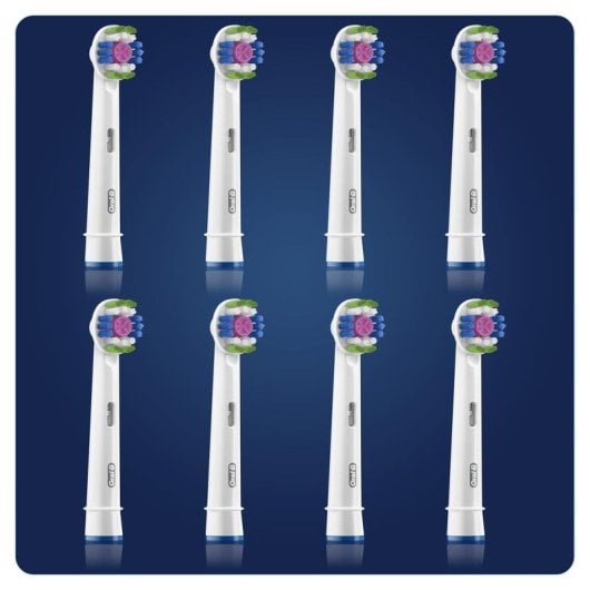 Aufsteckbürste Oral-B 3D White 80339420 8 Einheiten Zahnaufhellung