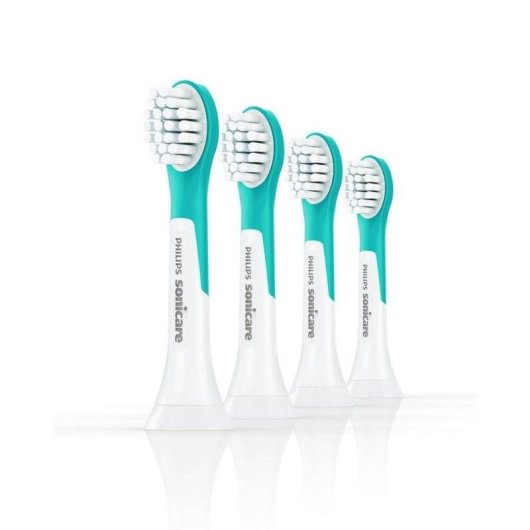 Recargas Escovas Dentes Philips Sonicare For Kids HX6034/90 4 Unidades Extra Suave