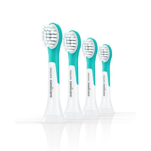 Recargas Escovas Dentes Philips Sonicare For Kids HX6034/90 4 Unidades Extra Suave