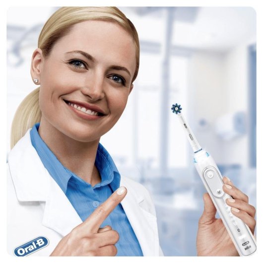 Cabezal Oral-B 81665364 Pack 10 unidades Azul Blanco Compatible Eléctrico