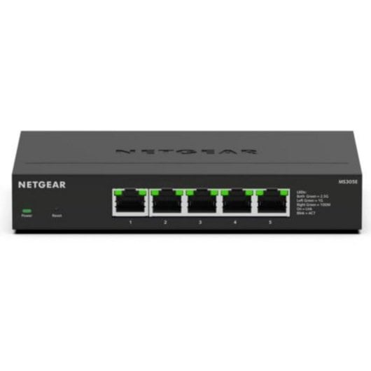 Netzwerk-Switch NETGEAR MS305E 2.5G 5 Ports lüfterlos Metallgehäuse