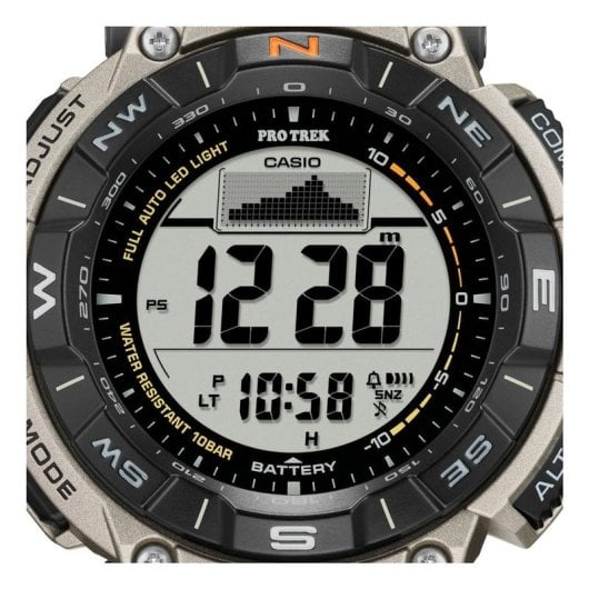 Montre Casio PRO TREK PRG-340T-7 Quartz Solaire Altimètre Baromètre Thermomètre Étanche