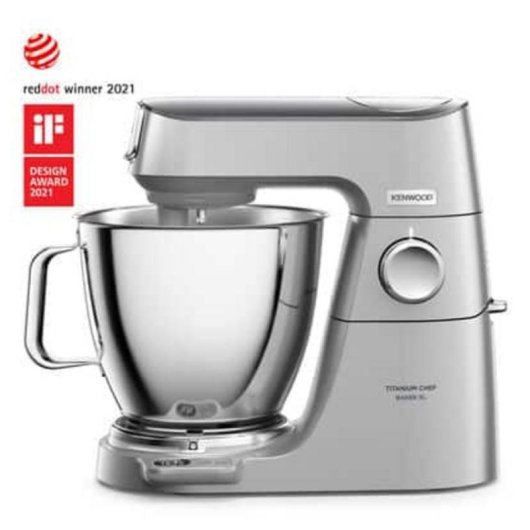 Robot da cucina Kenwood Titanium Chef Baker XL 7L acciaio inox bilancia integrata