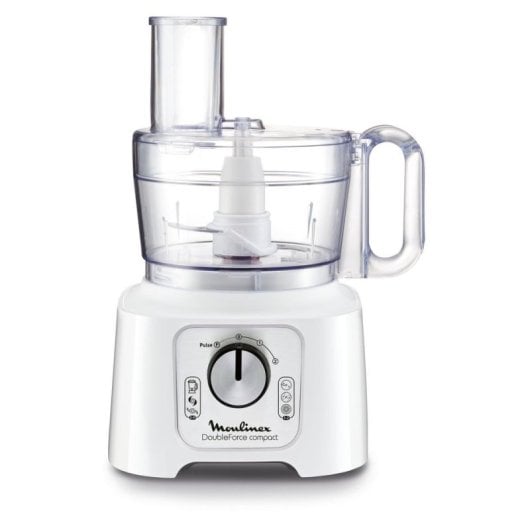 Robot culinaire Moulinex FP5441 2,2L 800W Blanc/Argent/Gris 7 accessoires
