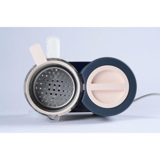 Robot de cozinha BEABA BABYCOOK NEO 1,25 L vidro aço inox azul branco