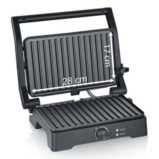 Gril de contact Severin KG 2391 Multigrill XL revêtement céramique, 1800W