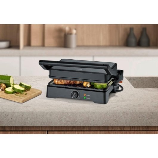Gril de contact Severin KG 2391 Multigrill XL revêtement céramique, 1800W
