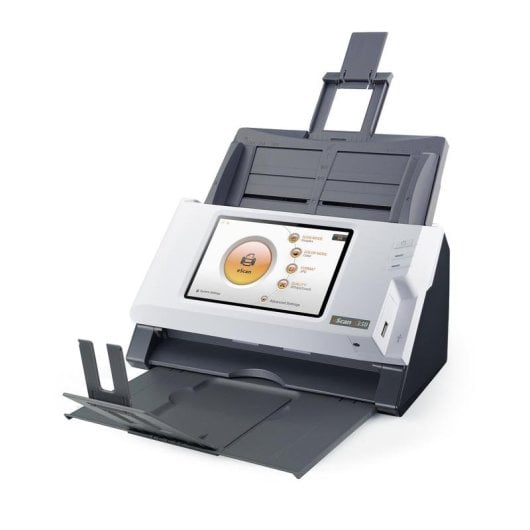 Scanner Plustek eScan A350 Essential ADF 600 DPI 50 feuilles écran tactile