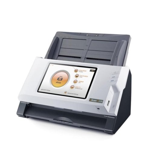 Scanner Plustek eScan A350 Essential ADF 600 DPI 50 feuilles écran tactile