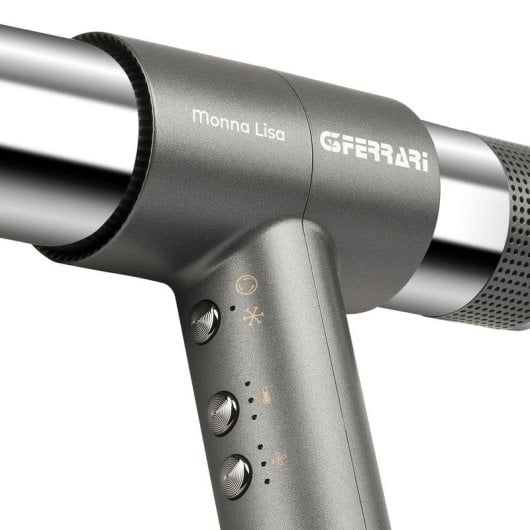 Secador de Cabelo G3Ferrari G30061 Profissional Iónico 2000W 3 Velocidades Cinzento
