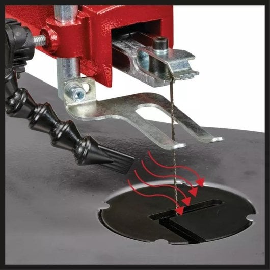 Serra de recorte Einhell TC-SS 406 E 230V 50Hz 9,3kg Preto/Cinzento/Vermelho