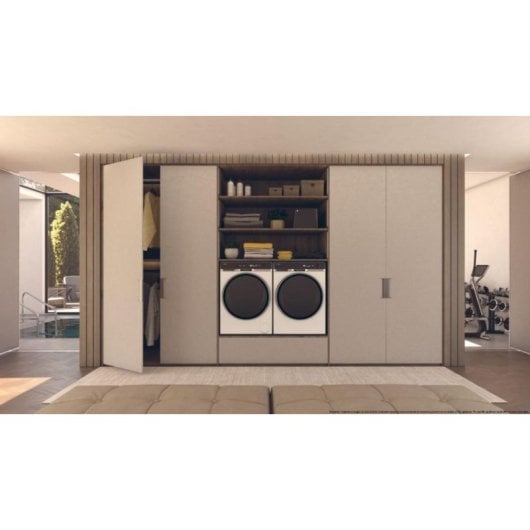 Secadora de bomba de calor Haier HD90-A3Q397U1-S 9 kg Clase C Wi-Fi Flexy Air Ultra Reverse