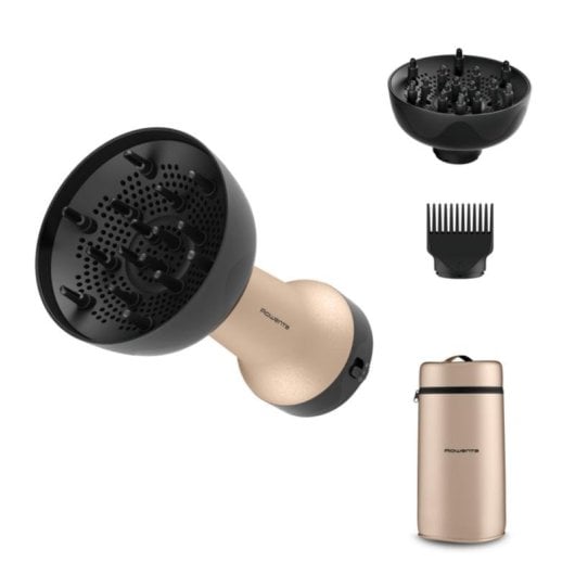Ionen Föhn Rowenta CV7D30E0 700W 2 Temperaturstufen 2 Geschwindigkeiten Diffusor Gold