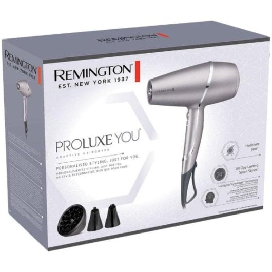 Professioneller Ionen Föhn Remington AC9800 2400W 3 Temperaturstufen 3 Geschwindigkeiten LCD Schwarz