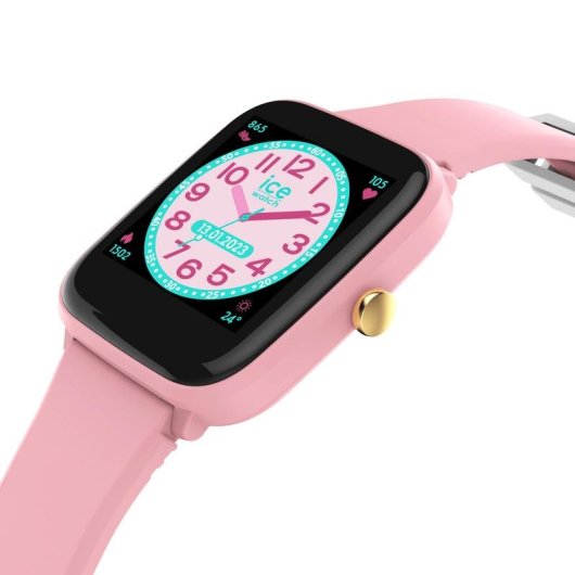 Montre connectée enfant ICE-WATCH Ice Smart Junior 1.0 Rose IP68 écran 1,4