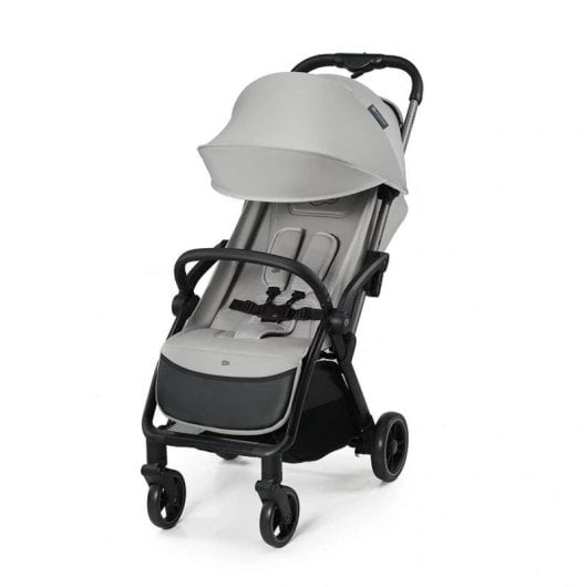 Poussette Kinderkraft Apino légère, pliable, roues solides, gris