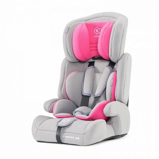 Silla de coche Kinderkraft Comfort Up grupo 1-2-3 rosa protección lateral