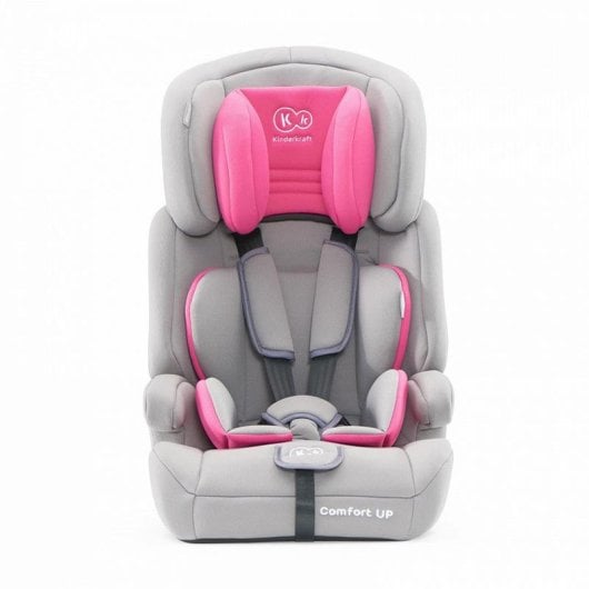 Silla de coche Kinderkraft Comfort Up grupo 1-2-3 rosa protección lateral