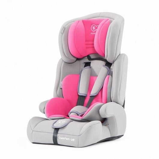 Silla de coche Kinderkraft Comfort Up grupo 1-2-3 rosa protección lateral
