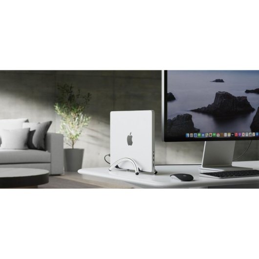 Suporte para Monitor Twelve South BookArc Flex Branco Independente Chrome