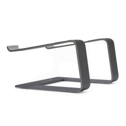 Soporte para portátil MISURA ME08 aluminio gris plegable 10-15,6 pulgadas