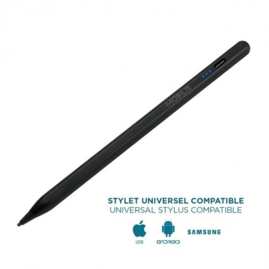 Stylet MOBILIS 001090 Universel Noir Pointe Remplaçable 10 h