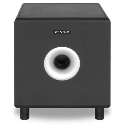 Altavoces SKYTRONIC Subwoofer Activo RCA 200W Graves Profundos Ajustables