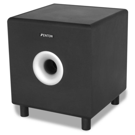 Altavoces SKYTRONIC Subwoofer Activo RCA 200W Graves Profundos Ajustables