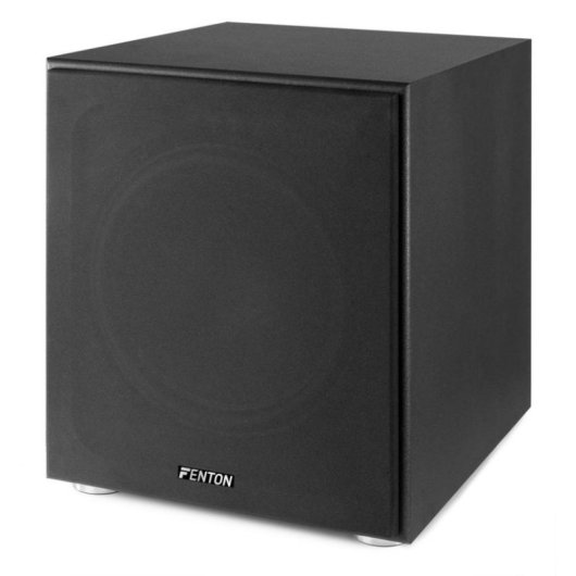 Altavoces Fenton Subwoofer Activo RCA 400W con control de fase y corte ajustable