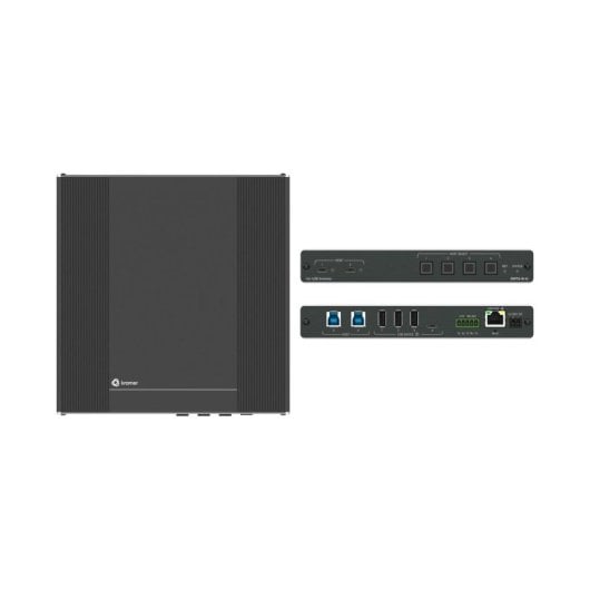 USB Switch Kramer Electronics SWT3-41-U 10 Gbit/s 3x USB-A 2x USB-B 2x USB-C Schwarz