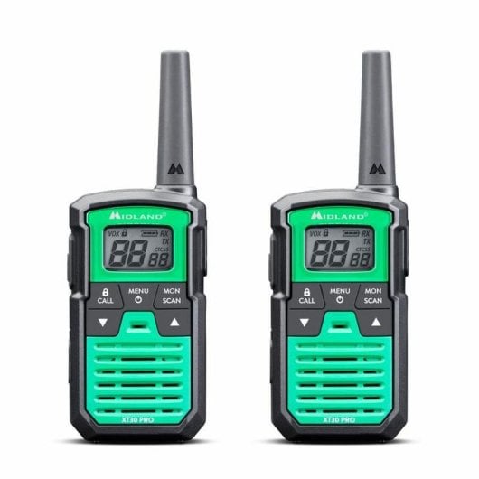 Talkie-walkie Midland XT30 Pro 16 canaux LCD 446 MHz pack duo
