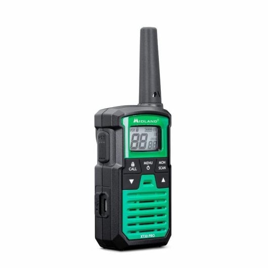 Talkie-walkie Midland XT30 Pro 16 canaux LCD 446 MHz pack duo