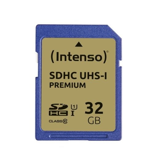 Cartão SD Intenso 32GB SDHC UHS-I Classe 10 90MB/s Resistente