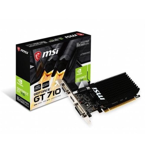 Placa gráfica MSI GeForce GT 710 2GB GDDR3 Low Profile PCIe x16