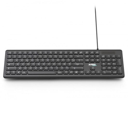 Teclado Urban Factory GWK01UF de membrana, Full-Size, AZERTY, USB, Schwarz