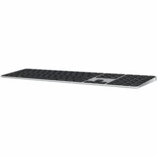 Teclado APPLE Magic Keyboard Touch ID QWERTY Italian Schwarz kabellos USB mit Ziffernblock