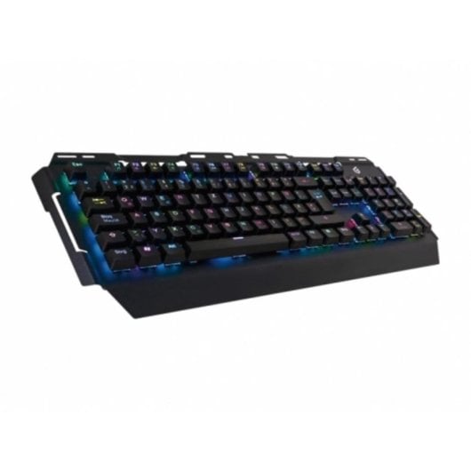 Teclado Conceptronic KRONIC mecânico completo com iluminação RGB e layout QWERTZ