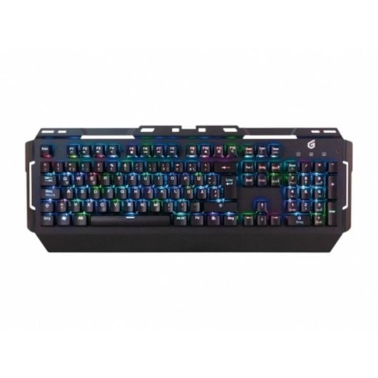 Teclado Conceptronic KRONIC mecânico completo com iluminação RGB e layout QWERTZ