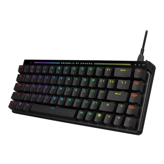 Teclado ASUS ROG Falchion Ace HFX Magnético 65 Prozent RGB USB Gaming