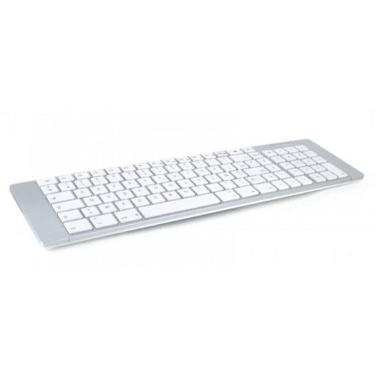 Teclado MOBILITY LAB ML300900 inalámbrico Bluetooth AZERTY con teclado numérico plata