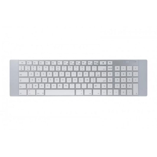 Teclado Mobility Lab ML300900 sem fios Bluetooth AZERTY completo com teclado numérico prata