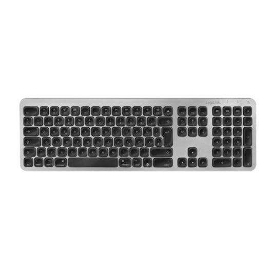 Teclado LogiLink ID0206 inalámbrico Bluetooth QWERTZ alemán con teclas multimedia