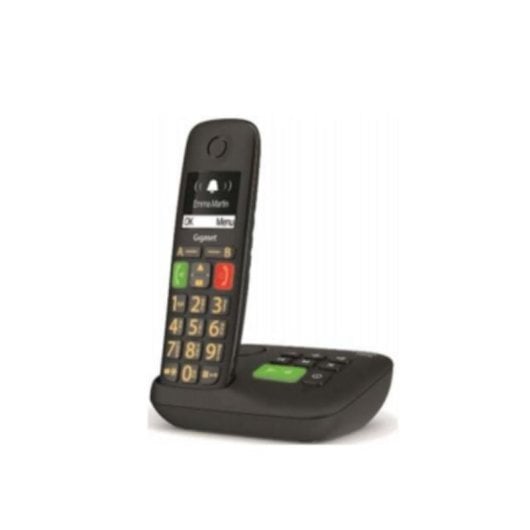 Téléphone Gigaset S30852-H2921-B101 sans fil DECT, répondeur, 150 contacts, noir