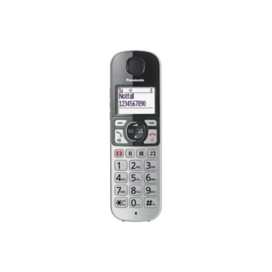 Téléphone Panasonic KX-TGE520GS combiné sans fil DECT mains libres 150 contacts