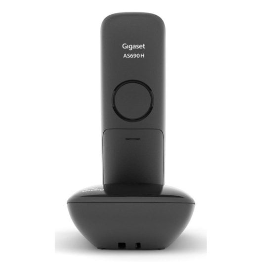 Telefone Gigaset AS690 Wireless DECT Ecrã 2'' 100 Contactos Preto